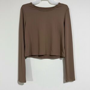 Long Sleeve Crop Top